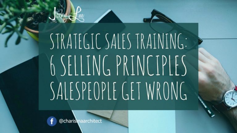 Strategic Sales Training: 6 Selling Principles Salespeople Get Wrong