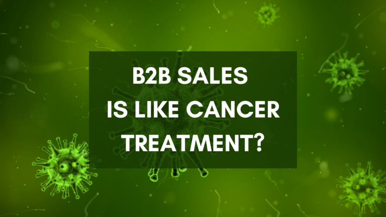 Why B2B Pharma Sales Should Function Like Immunotherapy?